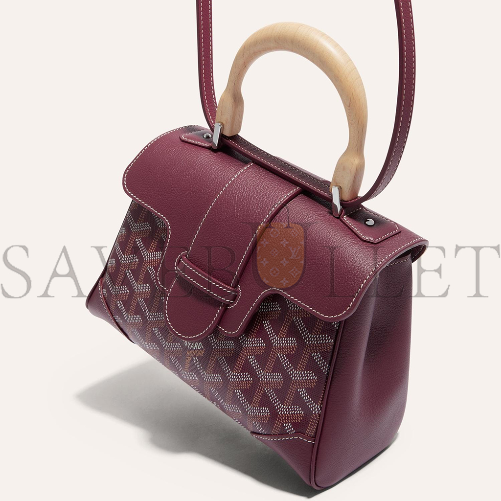 GOYARD SAÏGON SOUPLE MINI BAG SAIGONMINTY33CL33P (20*15*7.5cm)