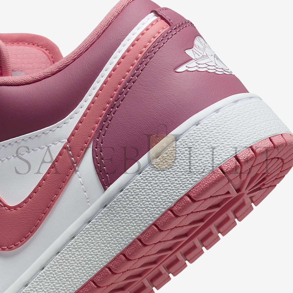 NIKE AIR JORDAN 1 LOW GS DESERT BERRY WHITE PINK 553560-616