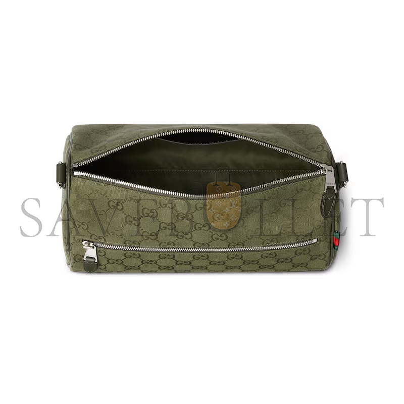 GUCCI GG CANVAS SMALL CYLINDER BAG 834455FAEOG3241 (30*16*16cm) GUCCI GG CANVAS SMALL CYLINDER BAG 834455FAEOG3241 (30*16*16cm)