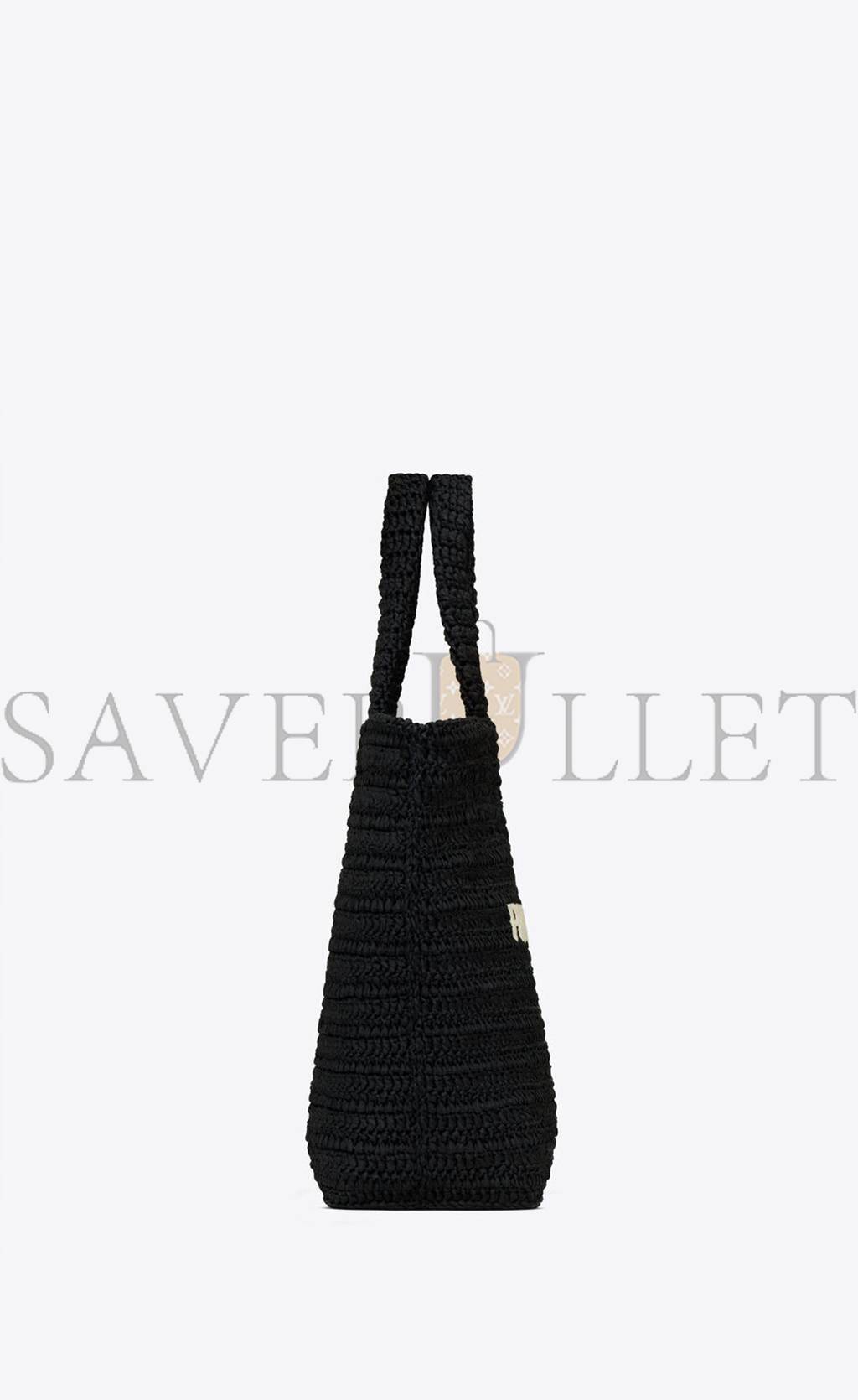 YSL RIVE GAUCHE SUPPLE IN RAFFIA CROCHET 688864GAAA11031 (38*35*14.5cm)